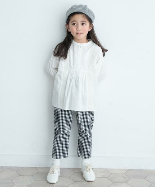 URBAN RESEARCH DOORS / アーバンリサーチ ドアーズ トップス | 『親子リンク』刺繍ブラウス(KIDS) | 詳細2