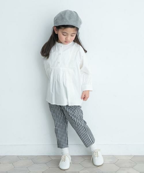 URBAN RESEARCH DOORS / アーバンリサーチ ドアーズ トップス | 『親子リンク』刺繍ブラウス(KIDS) | 詳細3