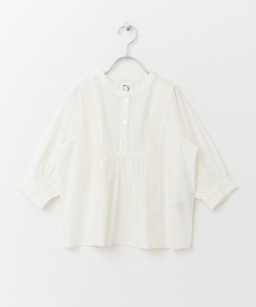 URBAN RESEARCH DOORS / アーバンリサーチ ドアーズ トップス | 『親子リンク』刺繍ブラウス(KIDS) | 詳細7