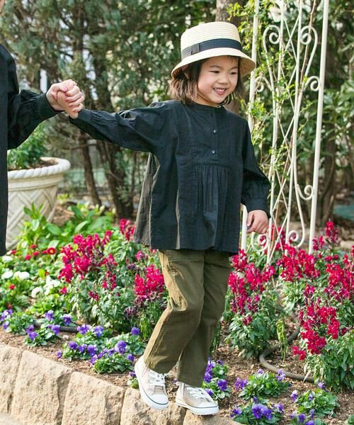 URBAN RESEARCH DOORS / アーバンリサーチ ドアーズ トップス | 『親子リンク』刺繍ブラウス(KIDS) | 詳細23