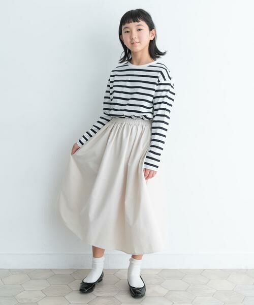 URBAN RESEARCH DOORS / アーバンリサーチ ドアーズ パンツ | ギャザーフレアスカート(KIDS) | 詳細7