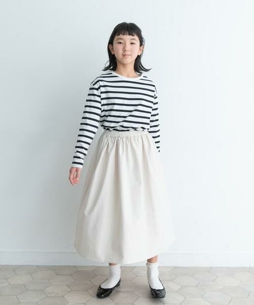 URBAN RESEARCH DOORS / アーバンリサーチ ドアーズ パンツ | ギャザーフレアスカート(KIDS) | 詳細8