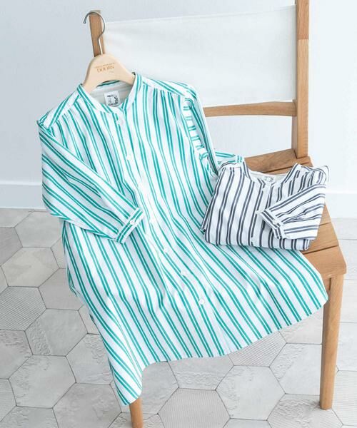 URBAN RESEARCH DOORS / アーバンリサーチ ドアーズ ワンピース | 『親子リンク』コットンストライプワンピース(KIDS) | 詳細10