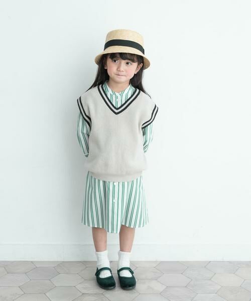 URBAN RESEARCH DOORS / アーバンリサーチ ドアーズ ワンピース | 『親子リンク』コットンストライプワンピース(KIDS) | 詳細6