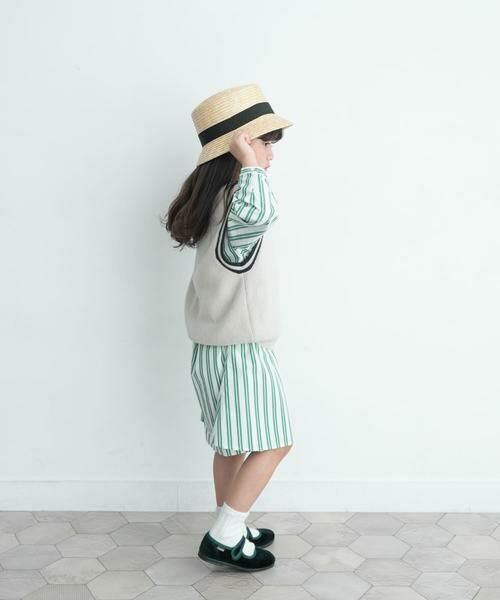 URBAN RESEARCH DOORS / アーバンリサーチ ドアーズ ワンピース | 『親子リンク』コットンストライプワンピース(KIDS) | 詳細7