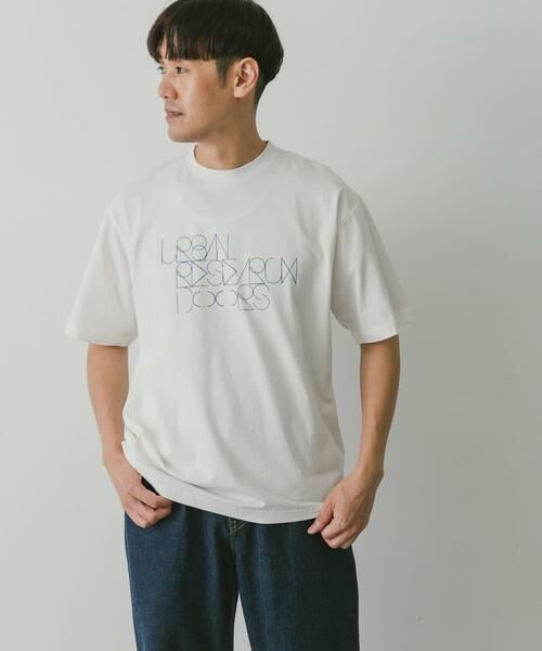 URBAN RESEARCH DOORS / アーバンリサーチ ドアーズ Tシャツ | 20周年ロゴプリントTシャツ | 詳細1