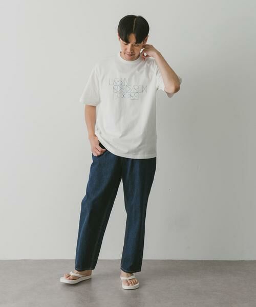 URBAN RESEARCH DOORS / アーバンリサーチ ドアーズ Tシャツ | 20周年ロゴプリントTシャツ | 詳細4