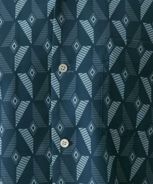 URBAN RESEARCH DOORS / アーバンリサーチ ドアーズ シャツ・ブラウス | 『イージーケア』ジオメトリック オープンカラーシャツ | 詳細22