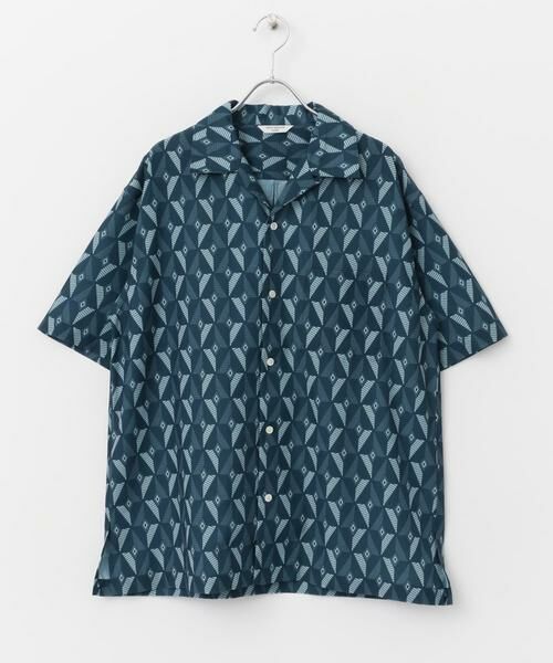 URBAN RESEARCH DOORS / アーバンリサーチ ドアーズ シャツ・ブラウス | 『イージーケア』ジオメトリック オープンカラーシャツ | 詳細24