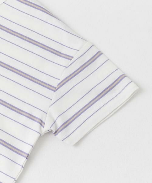 URBAN RESEARCH DOORS / アーバンリサーチ ドアーズ トップス | ランダムボーダールーズTシャツ(KIDS) | 詳細24