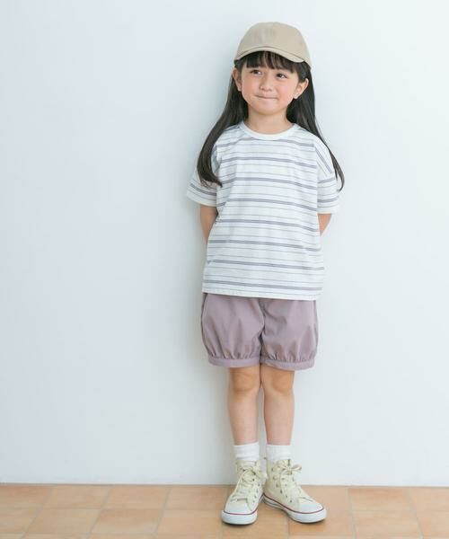 URBAN RESEARCH DOORS / アーバンリサーチ ドアーズ トップス | ランダムボーダールーズTシャツ(KIDS) | 詳細16
