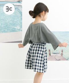 URBAN RESEARCH DOORS / アーバンリサーチ ドアーズ トップス | 『親子リンク』add fabrics ドルマンTシャツ(KIDS)