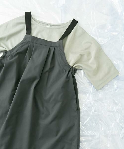 URBAN RESEARCH DOORS / アーバンリサーチ ドアーズ トップス | 『親子リンク』add fabrics ドルマンTシャツ(KIDS) | 詳細9