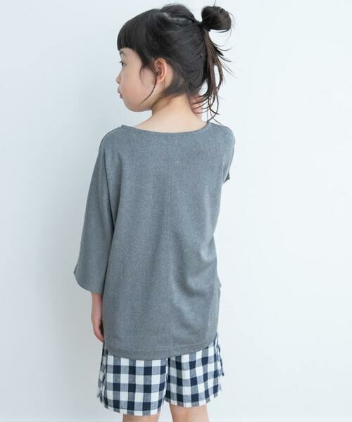 URBAN RESEARCH DOORS / アーバンリサーチ ドアーズ トップス | 『親子リンク』add fabrics ドルマンTシャツ(KIDS) | 詳細14