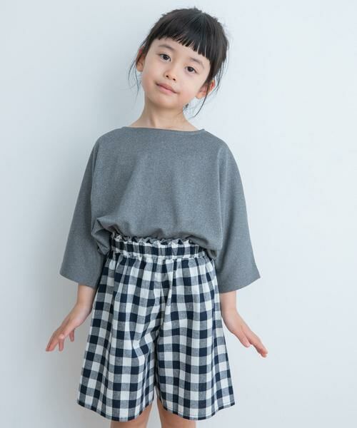 URBAN RESEARCH DOORS / アーバンリサーチ ドアーズ トップス | 『親子リンク』add fabrics ドルマンTシャツ(KIDS) | 詳細15