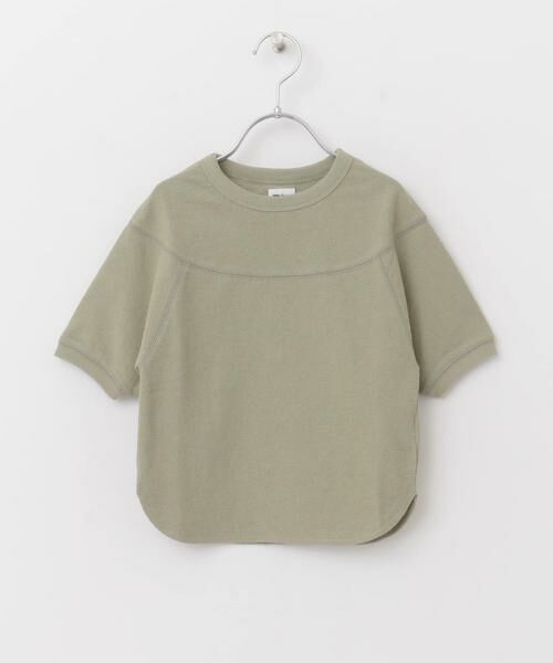 URBAN RESEARCH DOORS / アーバンリサーチ ドアーズ トップス | 『親子リンク』スラブインレイ切替プルオーバー(KIDS) | 詳細6