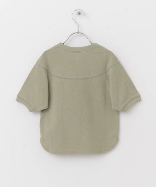 URBAN RESEARCH DOORS / アーバンリサーチ ドアーズ トップス | 『親子リンク』スラブインレイ切替プルオーバー(KIDS) | 詳細8