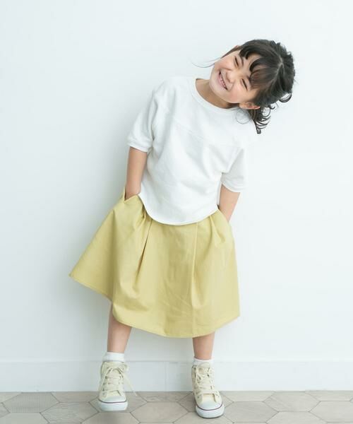 URBAN RESEARCH DOORS / アーバンリサーチ ドアーズ トップス | 『親子リンク』スラブインレイ切替プルオーバー(KIDS) | 詳細14