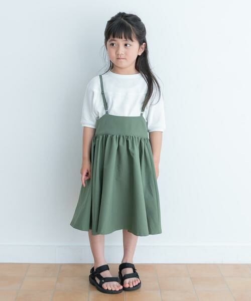 URBAN RESEARCH DOORS / アーバンリサーチ ドアーズ トップス | 『親子リンク』スラブインレイ切替プルオーバー(KIDS) | 詳細18