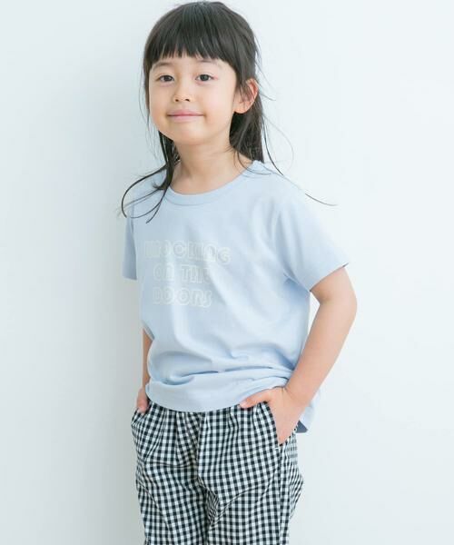 URBAN RESEARCH DOORS / アーバンリサーチ ドアーズ トップス | インドオーガニックロゴTシャツ(KIDS) | 詳細3