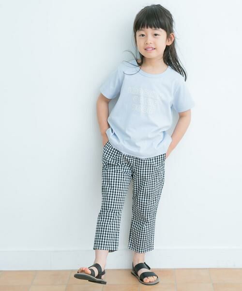 URBAN RESEARCH DOORS / アーバンリサーチ ドアーズ トップス | インドオーガニックロゴTシャツ(KIDS) | 詳細4