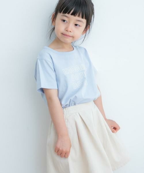 URBAN RESEARCH DOORS / アーバンリサーチ ドアーズ トップス | インドオーガニックロゴTシャツ(KIDS) | 詳細9