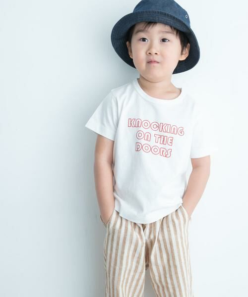 URBAN RESEARCH DOORS / アーバンリサーチ ドアーズ トップス | インドオーガニックロゴTシャツ(KIDS) | 詳細27