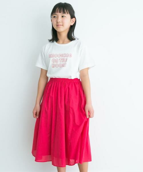 URBAN RESEARCH DOORS / アーバンリサーチ ドアーズ トップス | インドオーガニックロゴTシャツ(KIDS) | 詳細21