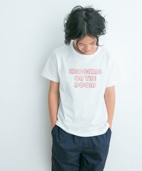 URBAN RESEARCH DOORS / アーバンリサーチ ドアーズ トップス | インドオーガニックロゴTシャツ(KIDS) | 詳細22