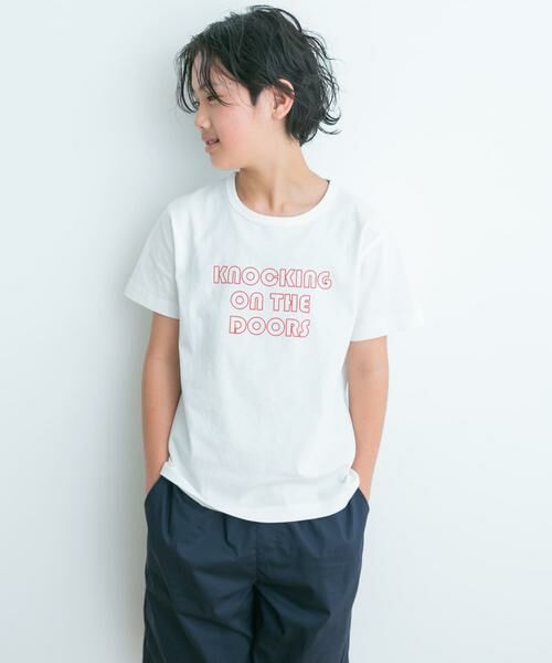 URBAN RESEARCH DOORS / アーバンリサーチ ドアーズ トップス | インドオーガニックロゴTシャツ(KIDS) | 詳細23