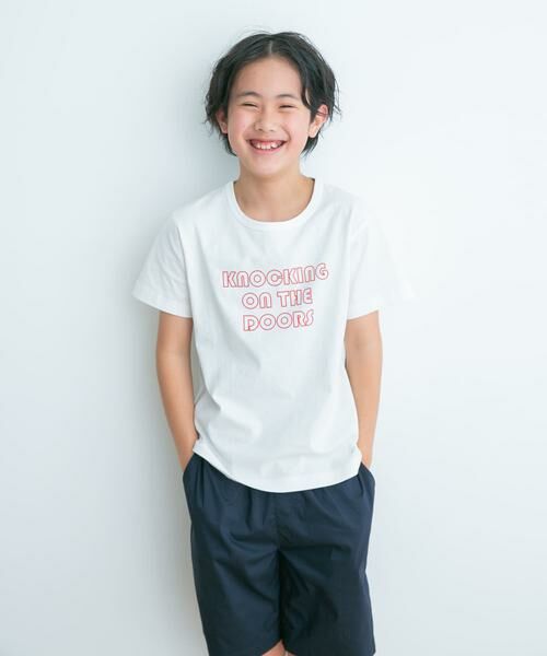 URBAN RESEARCH DOORS / アーバンリサーチ ドアーズ トップス | インドオーガニックロゴTシャツ(KIDS) | 詳細24