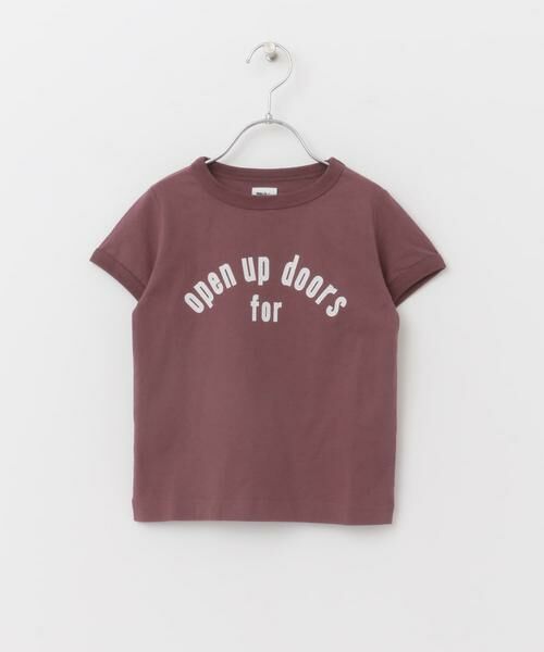 URBAN RESEARCH DOORS / アーバンリサーチ ドアーズ トップス | パイピングロゴTシャツ(KIDS) | 詳細10