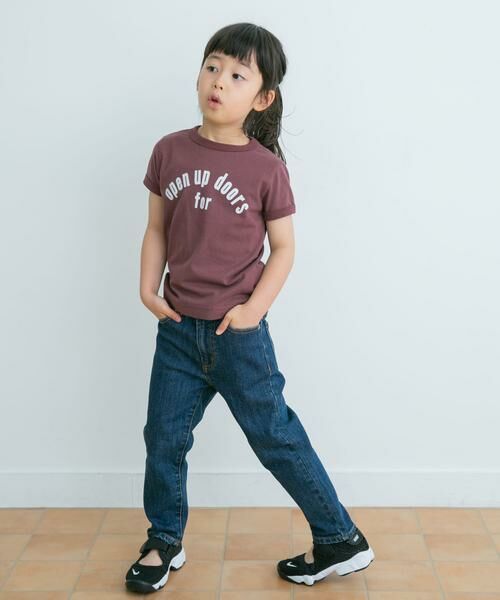 URBAN RESEARCH DOORS / アーバンリサーチ ドアーズ トップス | パイピングロゴTシャツ(KIDS) | 詳細2