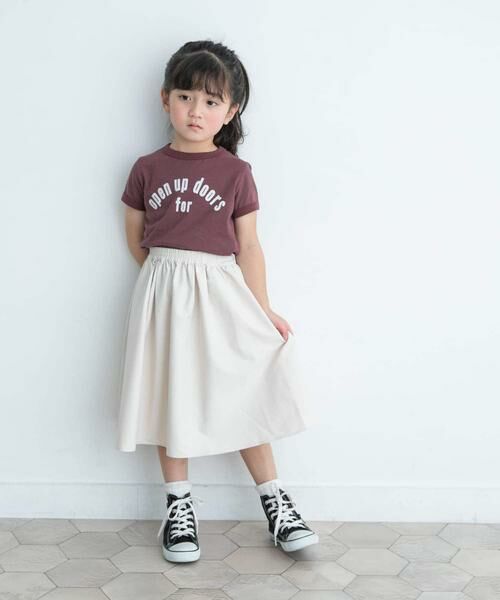 URBAN RESEARCH DOORS / アーバンリサーチ ドアーズ トップス | パイピングロゴTシャツ(KIDS) | 詳細4