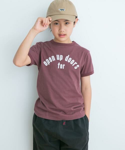 URBAN RESEARCH DOORS / アーバンリサーチ ドアーズ トップス | パイピングロゴTシャツ(KIDS) | 詳細6