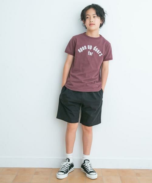 URBAN RESEARCH DOORS / アーバンリサーチ ドアーズ トップス | パイピングロゴTシャツ(KIDS) | 詳細8