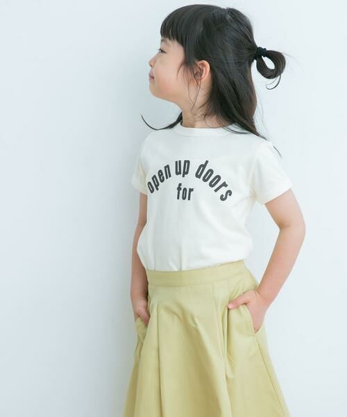 URBAN RESEARCH DOORS / アーバンリサーチ ドアーズ トップス | パイピングロゴTシャツ(KIDS) | 詳細14
