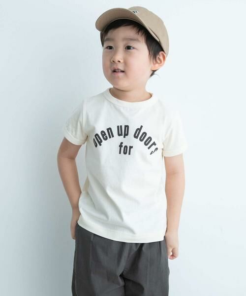URBAN RESEARCH DOORS / アーバンリサーチ ドアーズ トップス | パイピングロゴTシャツ(KIDS) | 詳細18