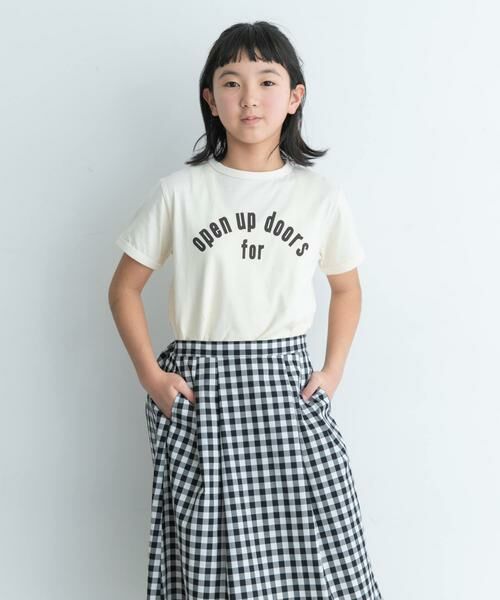 URBAN RESEARCH DOORS / アーバンリサーチ ドアーズ トップス | パイピングロゴTシャツ(KIDS) | 詳細22