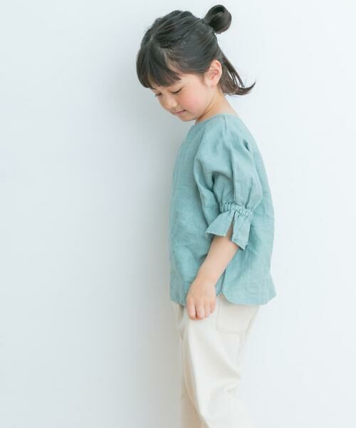 URBAN RESEARCH DOORS / アーバンリサーチ ドアーズ トップス | 『親子リンク』リネンキャンディスリーブプルオーバー(KIDS) | 詳細11