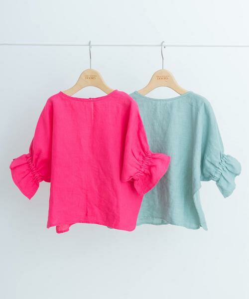 URBAN RESEARCH DOORS / アーバンリサーチ ドアーズ トップス | 『親子リンク』リネンキャンディスリーブプルオーバー(KIDS) | 詳細12