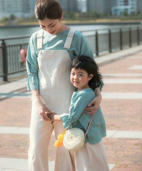 URBAN RESEARCH DOORS / アーバンリサーチ ドアーズ トップス | 『親子リンク』リネンキャンディスリーブプルオーバー(KIDS) | 詳細2