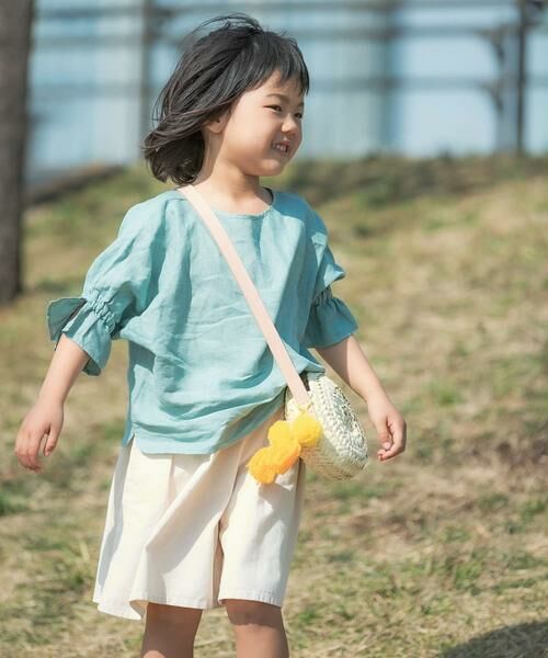 URBAN RESEARCH DOORS / アーバンリサーチ ドアーズ トップス | 『親子リンク』リネンキャンディスリーブプルオーバー(KIDS) | 詳細3