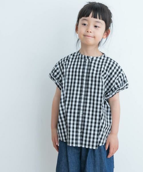URBAN RESEARCH DOORS / アーバンリサーチ ドアーズ トップス | 『親子リンク』半袖ワイドタックシャツ(KIDS) | 詳細12