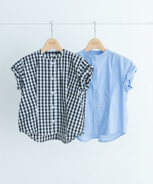 URBAN RESEARCH DOORS / アーバンリサーチ ドアーズ トップス | 『親子リンク』半袖ワイドタックシャツ(KIDS) | 詳細20