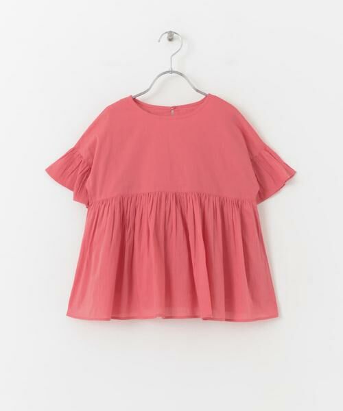 URBAN RESEARCH DOORS / アーバンリサーチ ドアーズ トップス | 『親子リンク』コットンボイルフリルブラウス(KIDS) | 詳細12