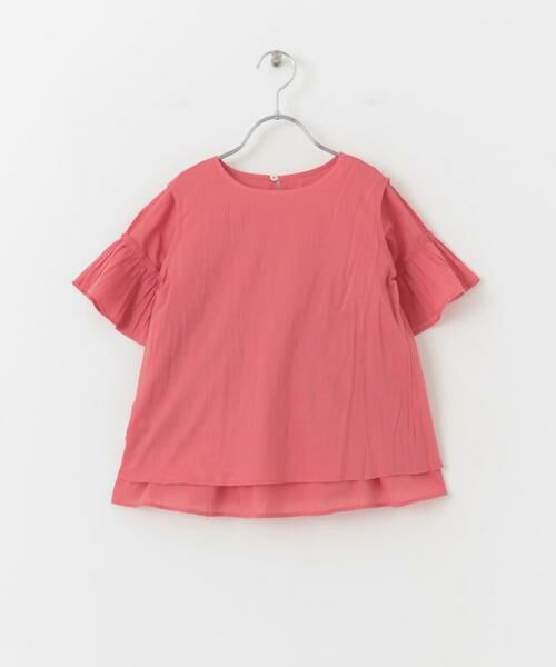 URBAN RESEARCH DOORS / アーバンリサーチ ドアーズ トップス | 『親子リンク』コットンボイルフリルブラウス(KIDS) | 詳細15