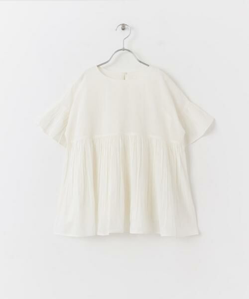 URBAN RESEARCH DOORS / アーバンリサーチ ドアーズ トップス | 『親子リンク』コットンボイルフリルブラウス(KIDS) | 詳細25