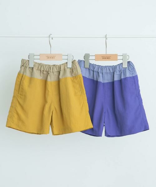 URBAN RESEARCH DOORS / アーバンリサーチ ドアーズ その他パンツ | 撥水バイカラーショーツ(KIDS) | 詳細9