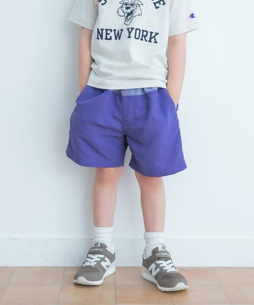 URBAN RESEARCH DOORS / アーバンリサーチ ドアーズ その他パンツ | 撥水バイカラーショーツ(KIDS) | 詳細12